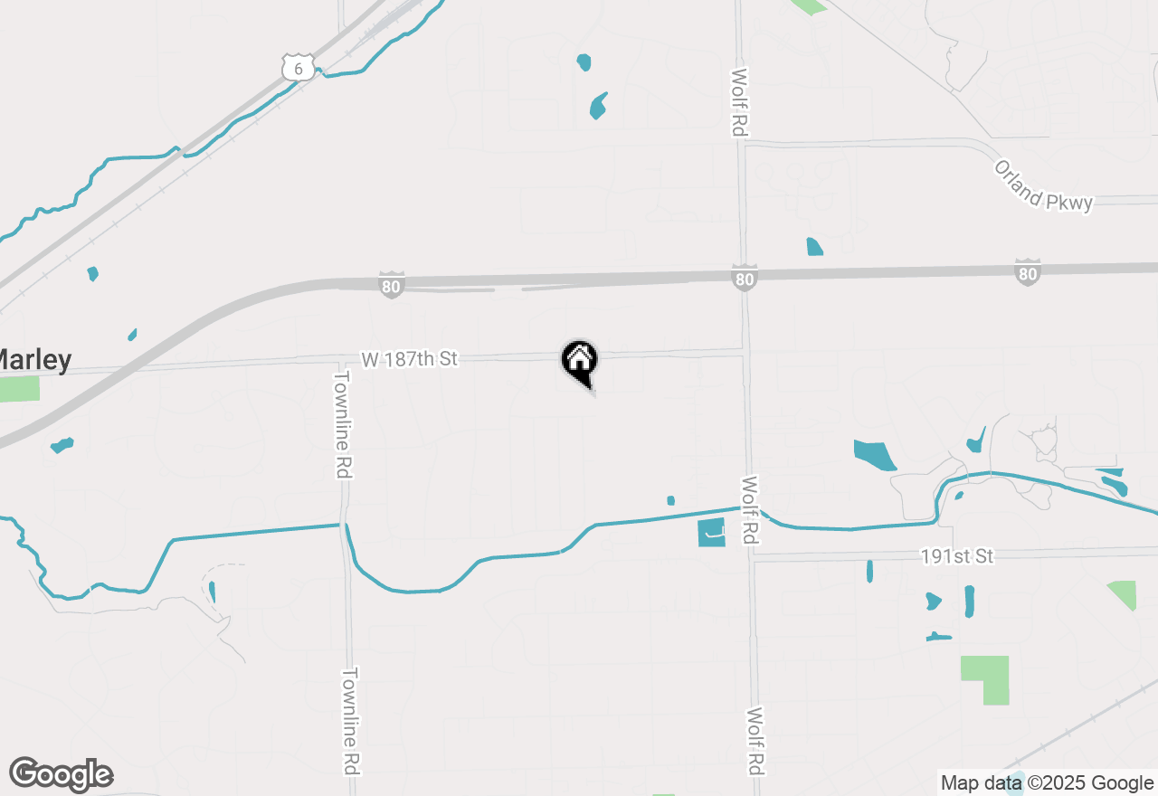 Map of 11531 Jenyglenn Drive, Mokena, IL 60448