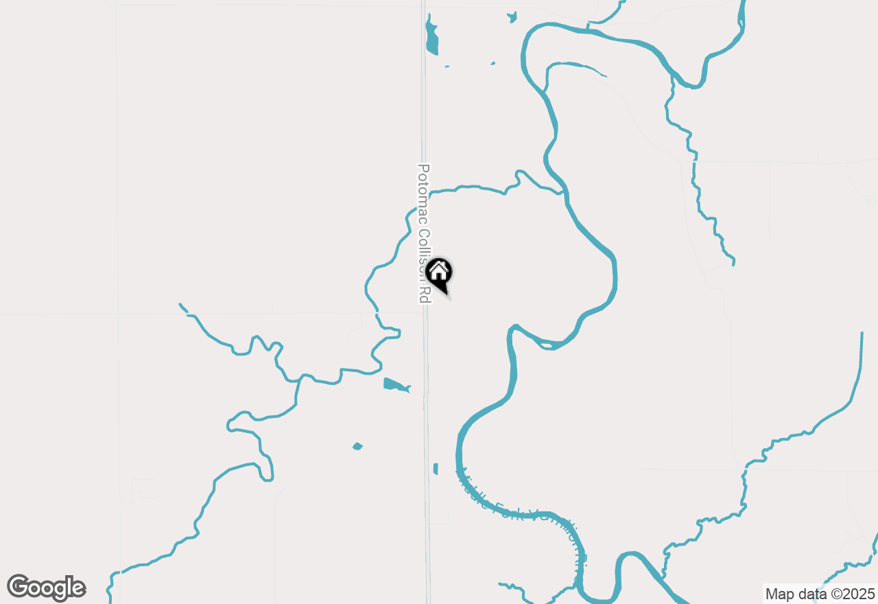 Map of 28015 Potomac Collison Road, Potomac, IL 61865