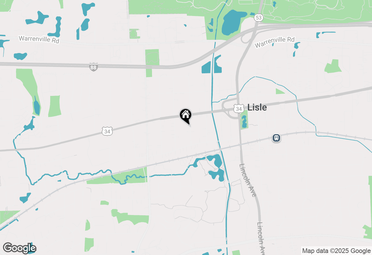 Map of 4714 Schwartz Avenue, Lisle, IL 60532