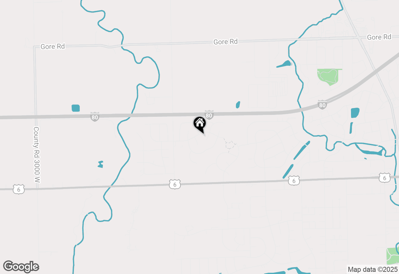 Map of 1901 Locust Road, Morris, IL 60450