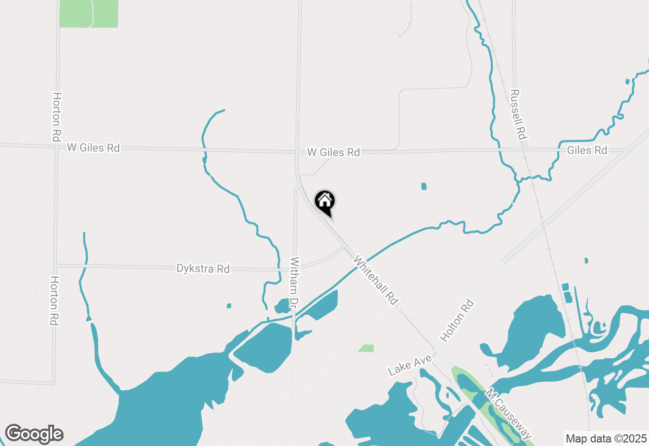 Map of 1150 Whitehall Road, Muskegon, MI 49445