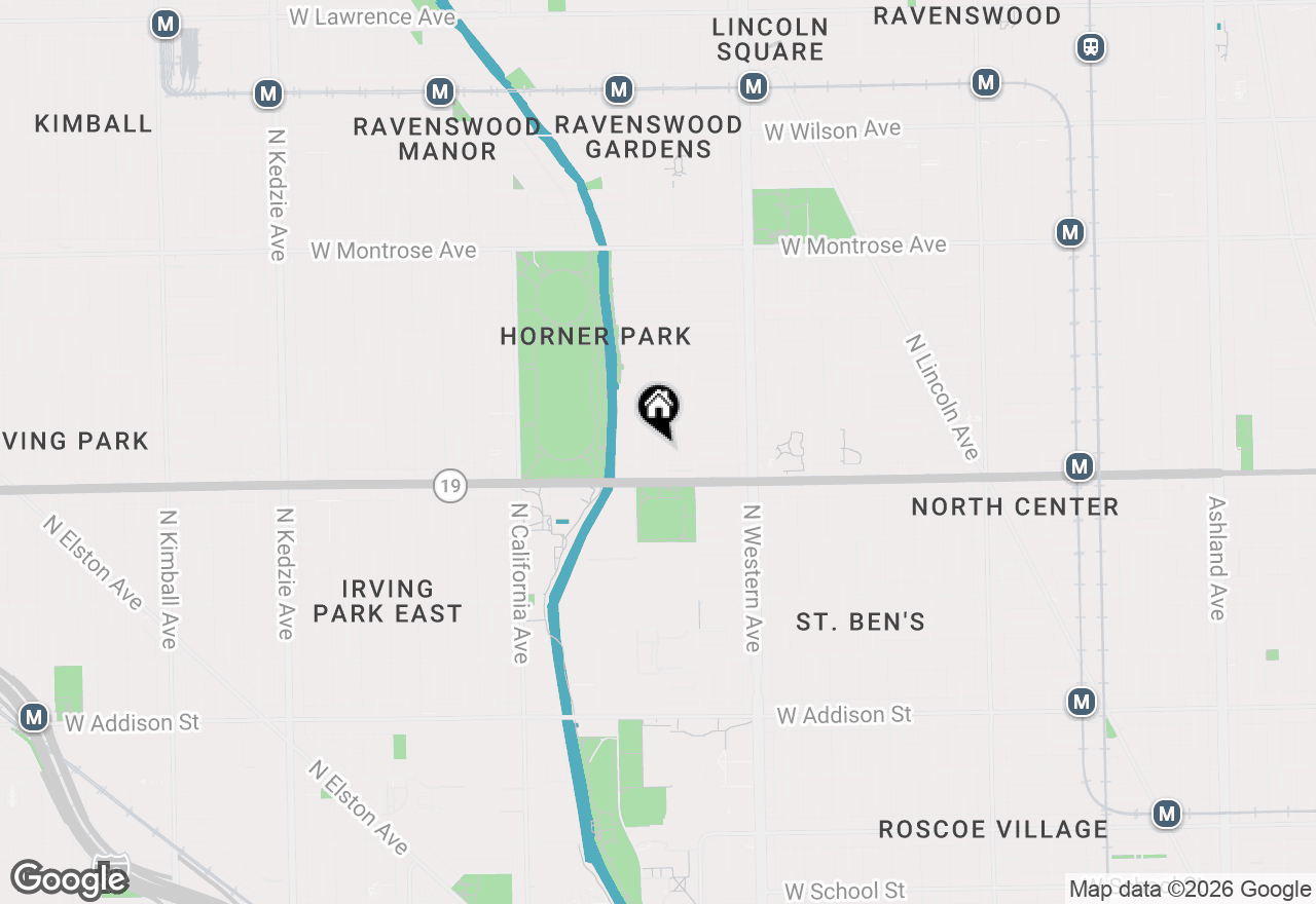 Map of 4028 N Maplewood Avenue, Chicago, IL 60618