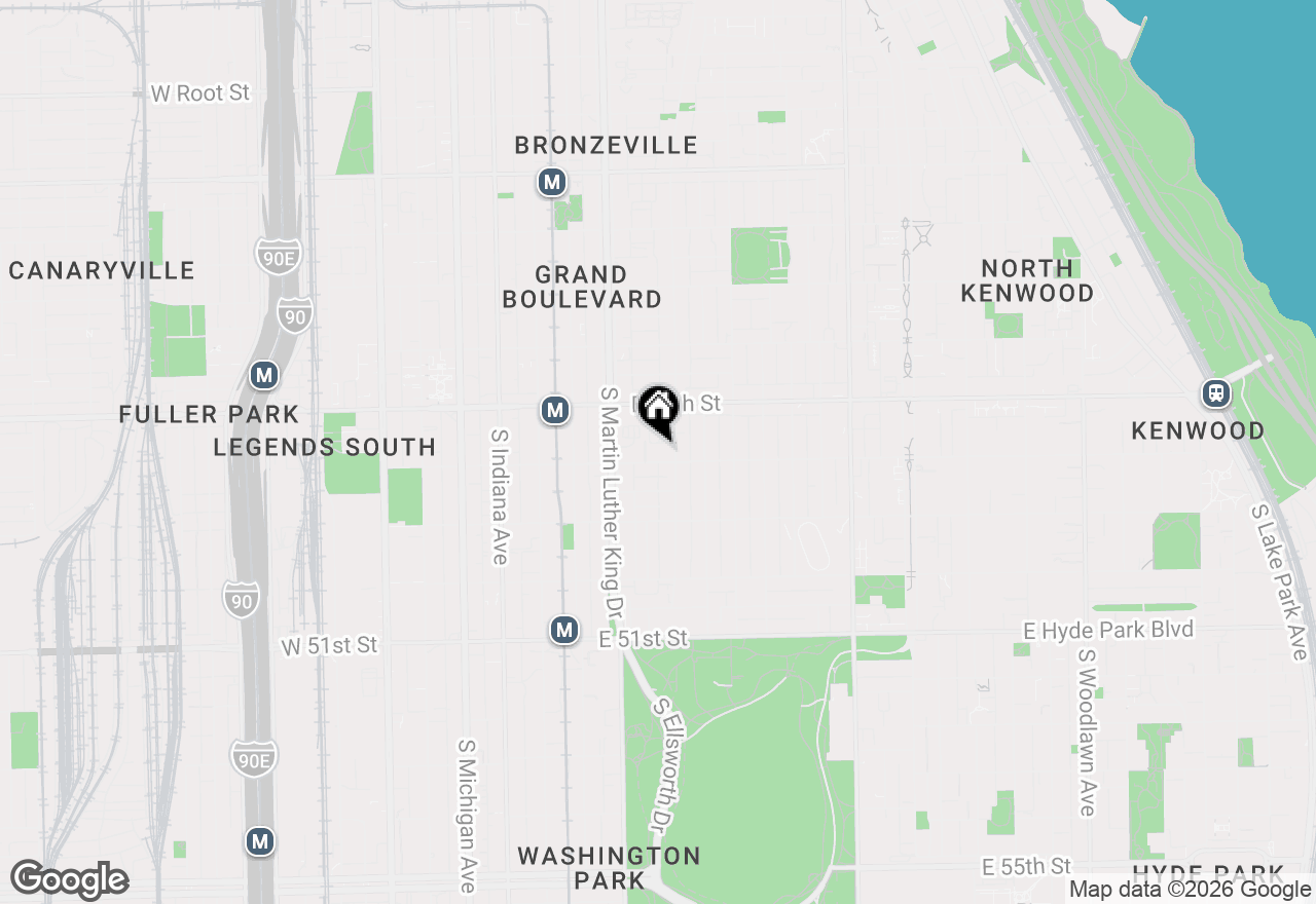 Map of 442-444 E 48th Street, Chicago, IL 60615