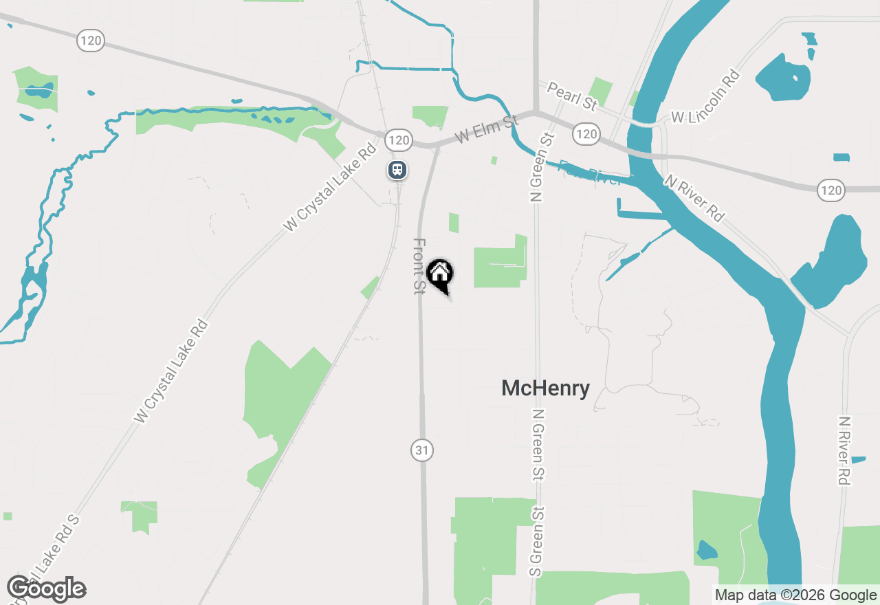 Map of 3908 Oak Avenue, Mchenry, IL 60050