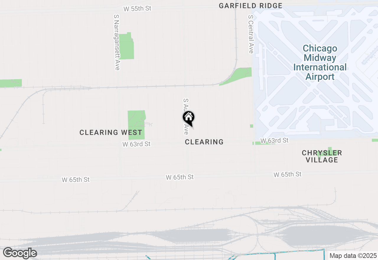 Map of 6213 S Austin Avenue, Chicago, IL 60638