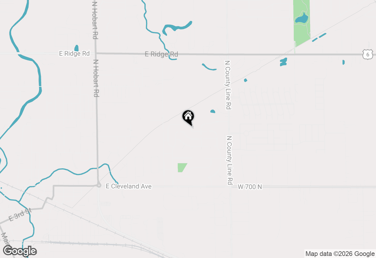 Map of 2770 Tulip Lane, Hobart, IN 46342