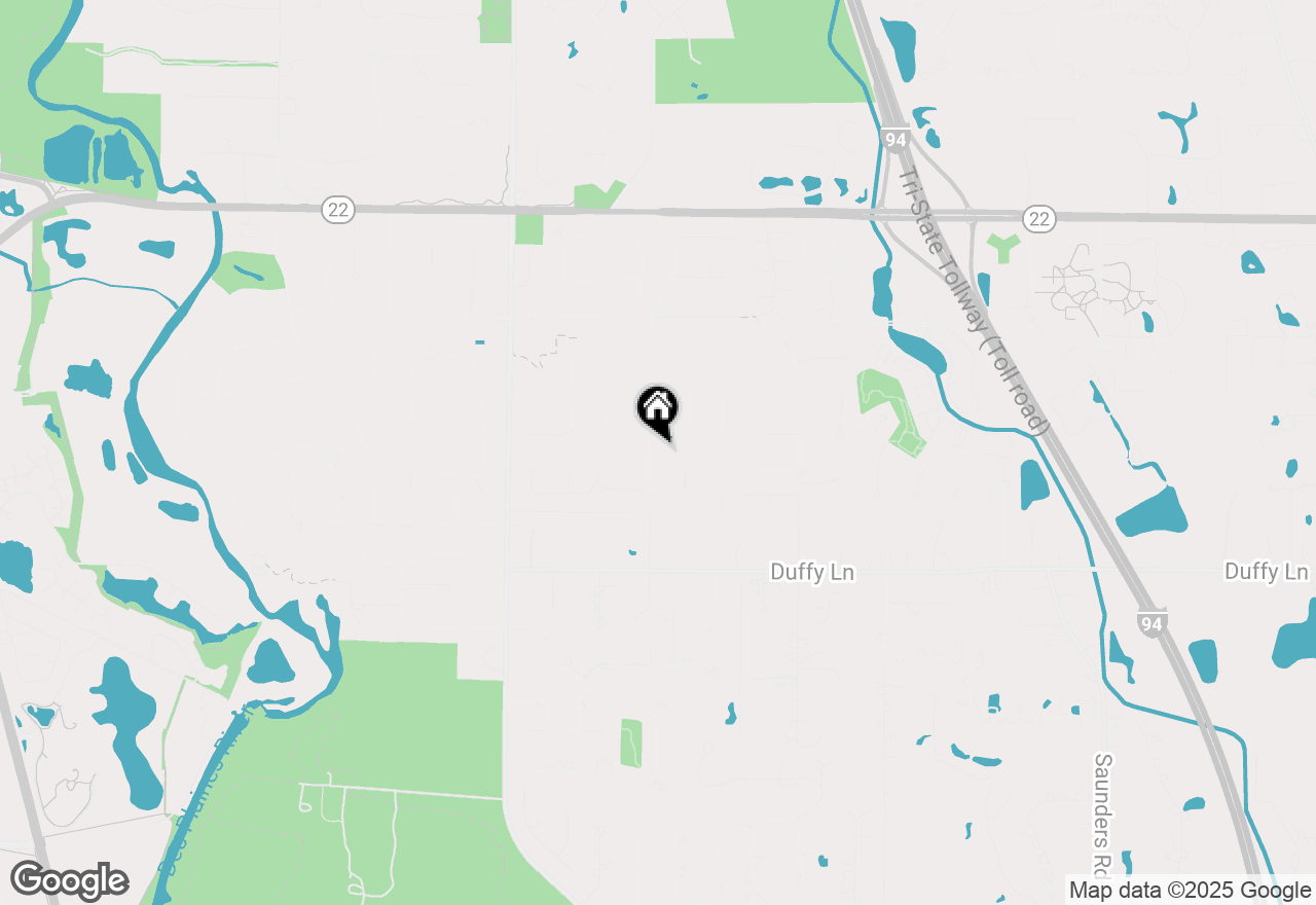 Map of 26 Berkshire Lane, Lincolnshire, IL 60069