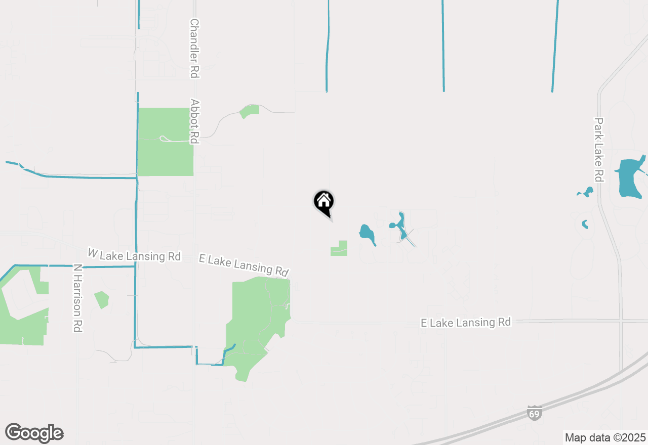 Map of 6215 Porter Avenue, East Lansing, MI 48823