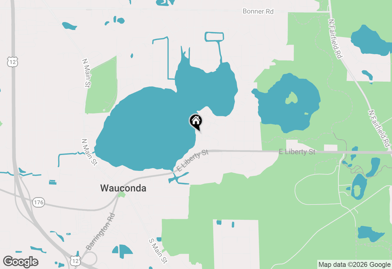 Map of 365 Lake Avenue #C, Wauconda, IL 60084