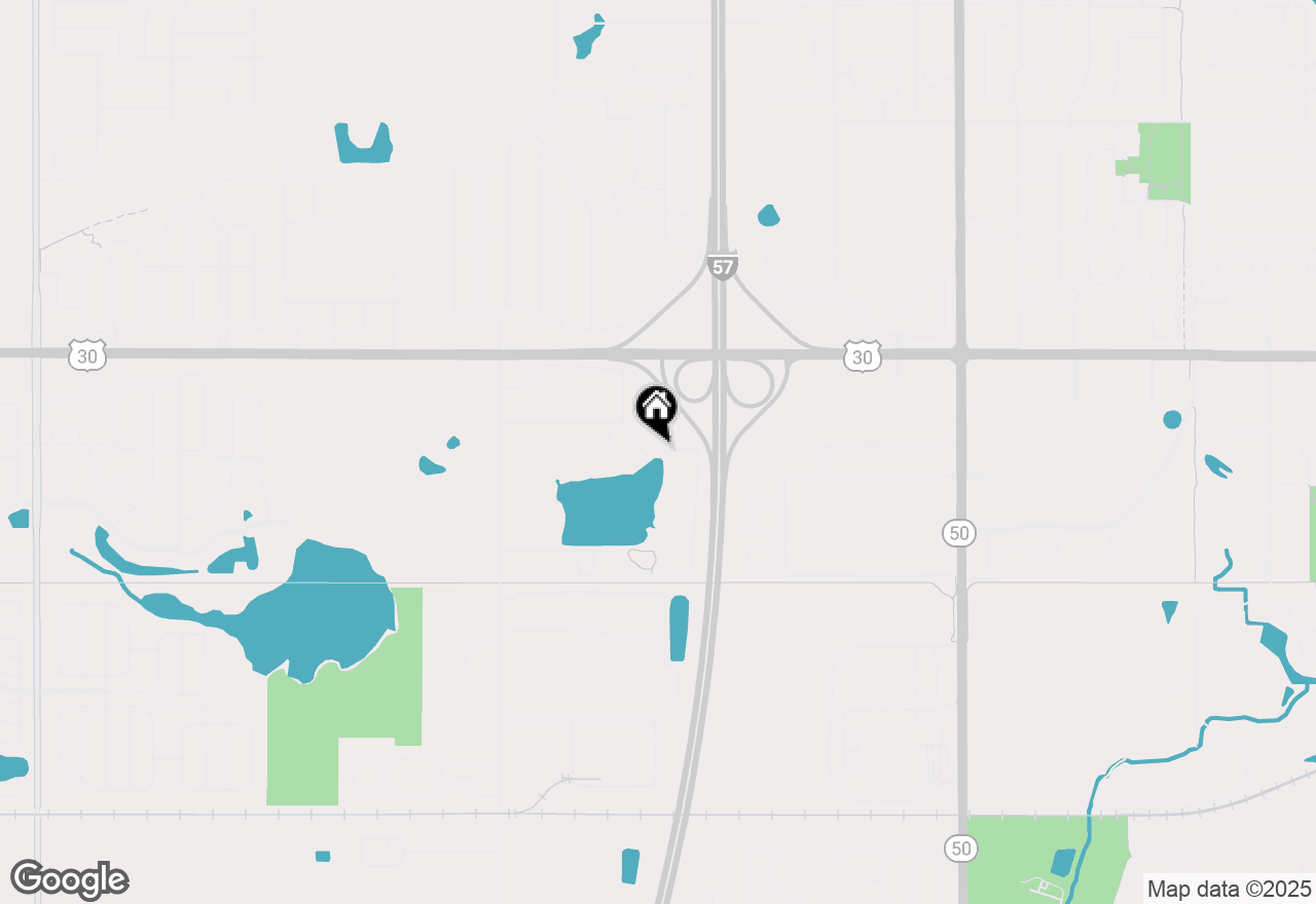 Map of 1030 Regent Drive, Matteson, IL 60443