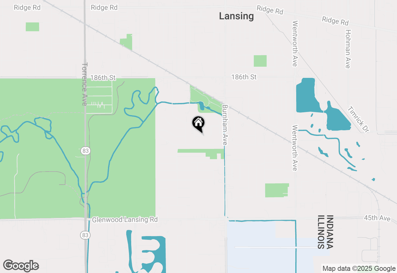 Map of 3048 189th Street, Lansing, IL 60438