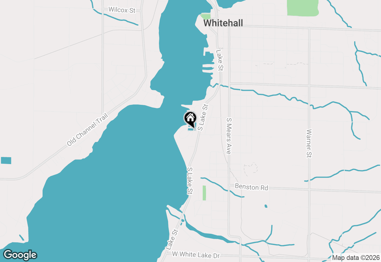 Map of 936 S Lake Street, Whitehall, MI 49461
