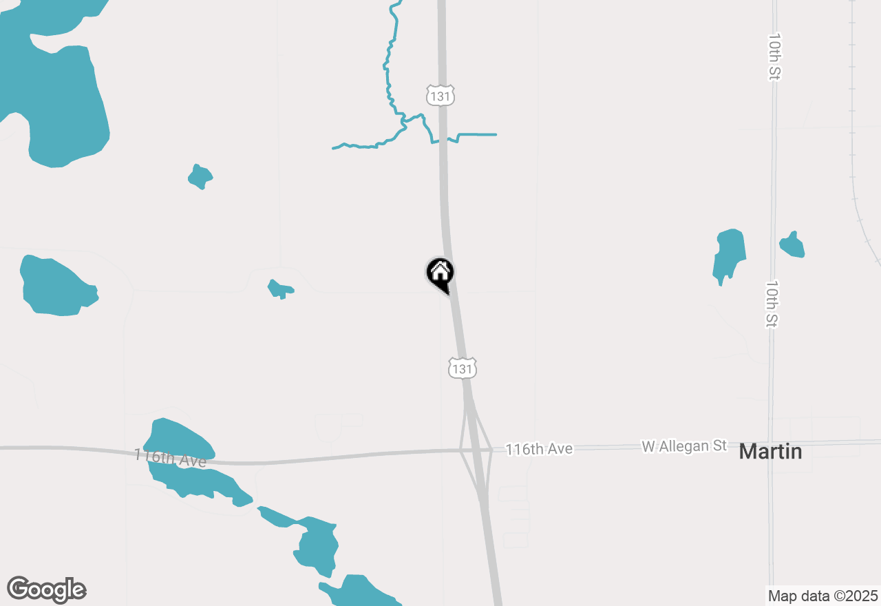 Map of 1692 12th Street #1, Martin, MI 49070