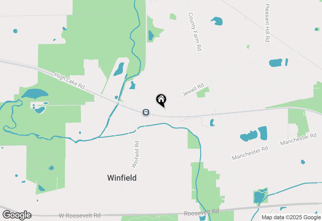 Map of 0S099 Lee Court #206, Winfield, IL 60190