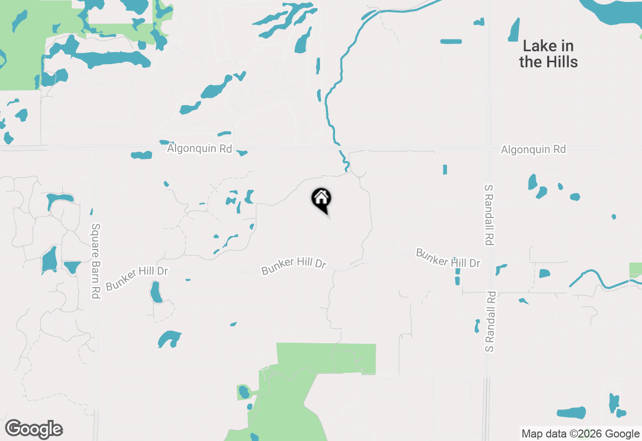 Map of 491 Saratoga Circle, Algonquin, IL 60102