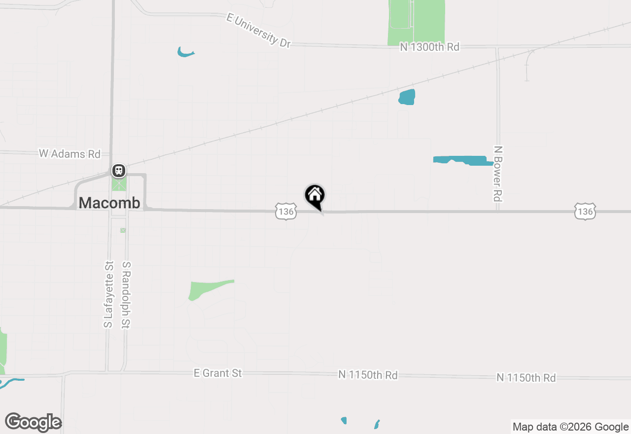 Map of 1305 E Jackson Street #2 OF 7, Macomb, IL 61455