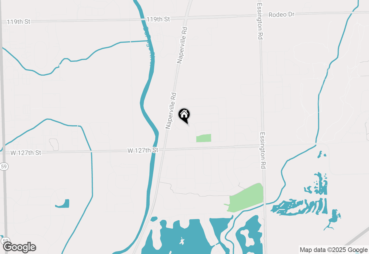 Map of 2368 River Hills Lane, Bolingbrook, IL 60490