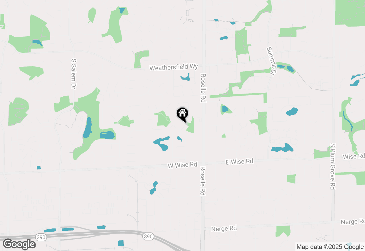 Map of 932 Pheasant Walk Drive, Schaumburg, IL 60193