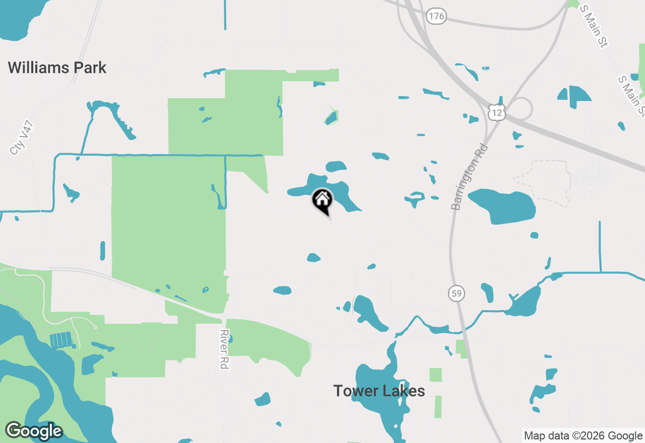 Map of 27081 W Lakeview Drive S, Lake Barrington, IL 60084