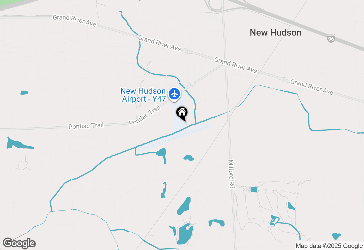 Map of 742 Doheny Drive, Northville, MI 48165