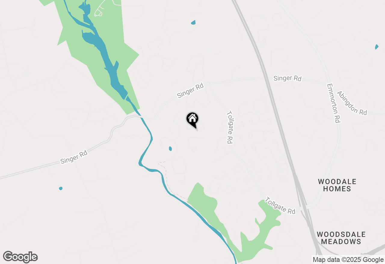 Map of 2176 Kyle Green Road, Abingdon, MD 21009