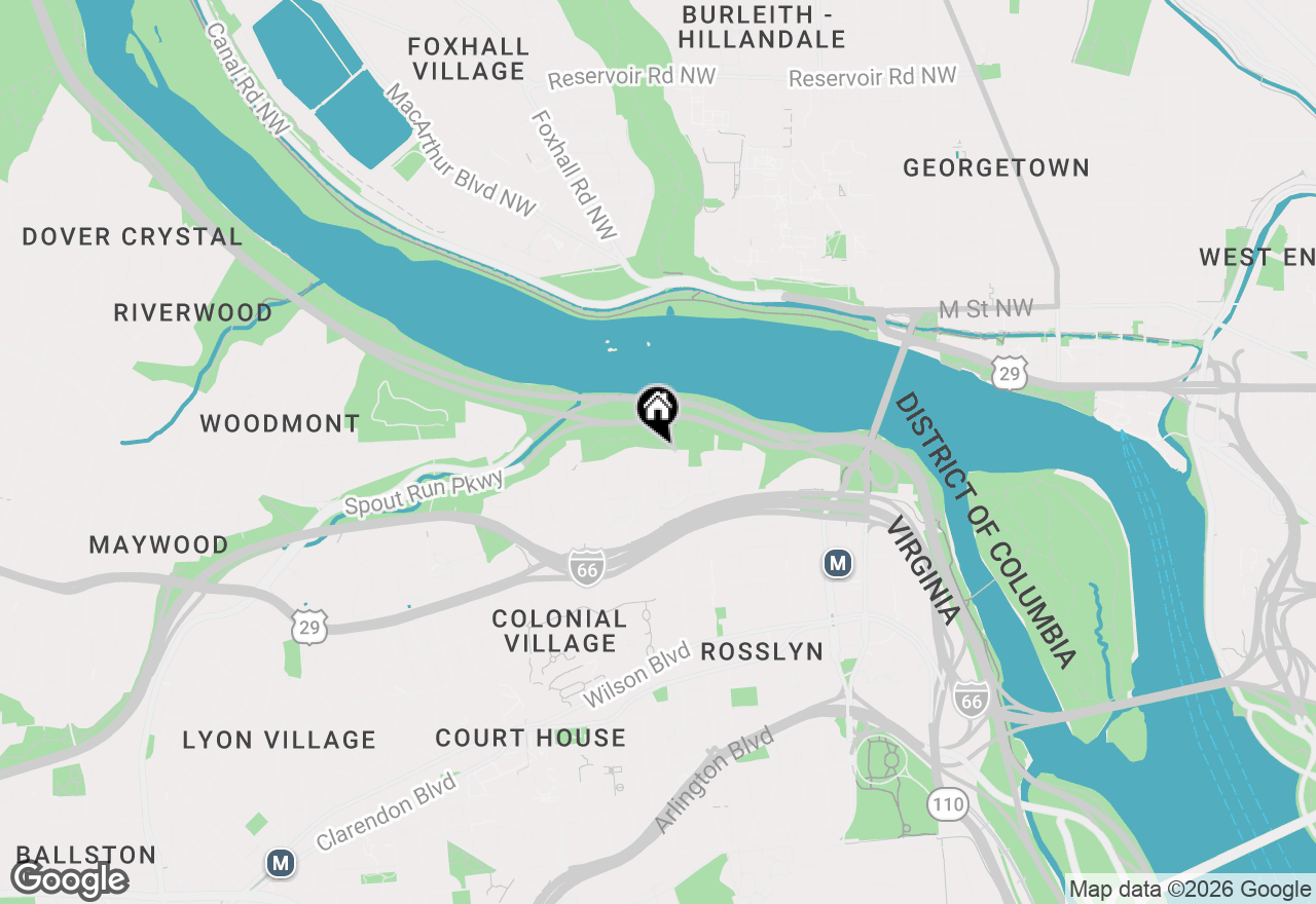 Map of 1735 22nd Court N, Arlington, VA 22209