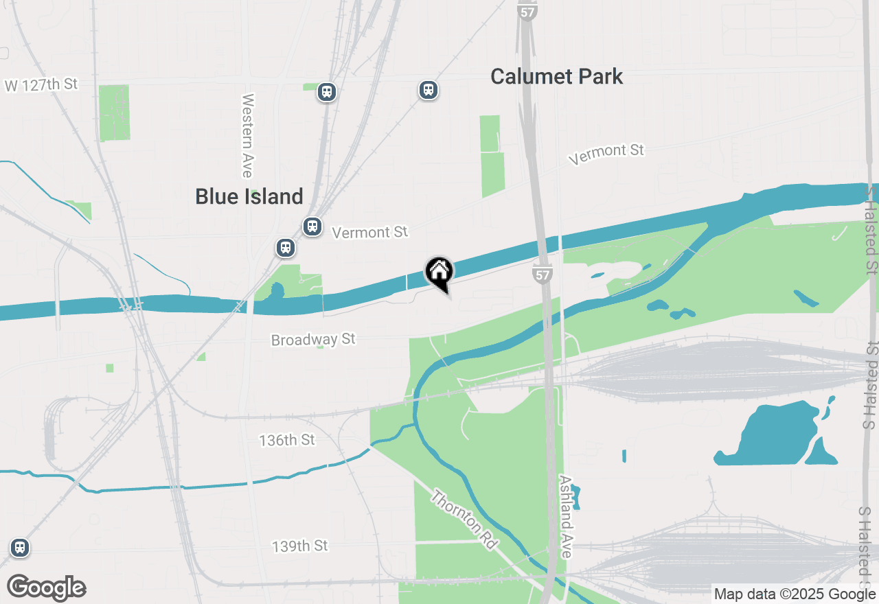 Map of 1925 Canal Street #3D, Blue Island, IL 60406