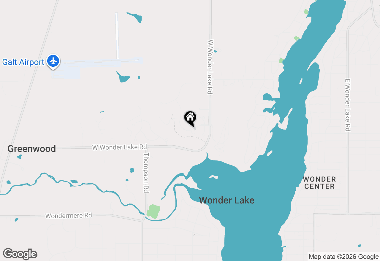 Map of 8415 Stillwater Road, Wonder Lake, IL 60097