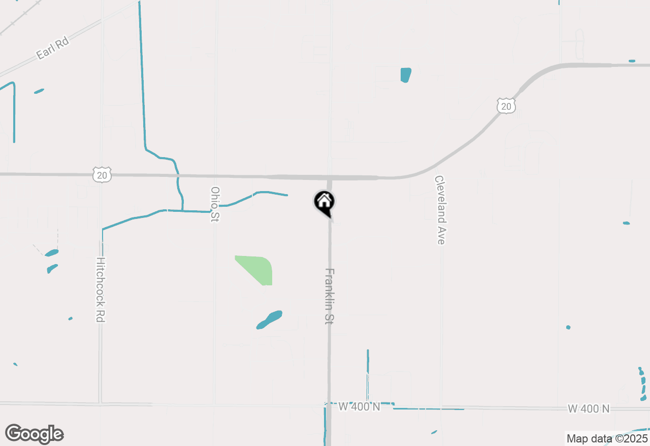 Map of 4121 S Franklin Street, Michigan City, IN 46360