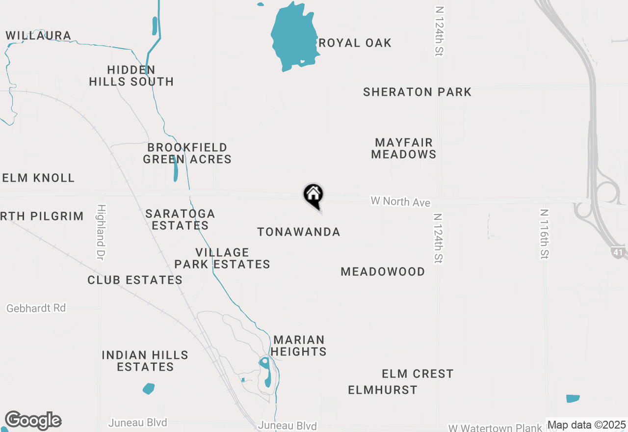 Map of 13200 Lee Ct, Elm Grove, WI 53122