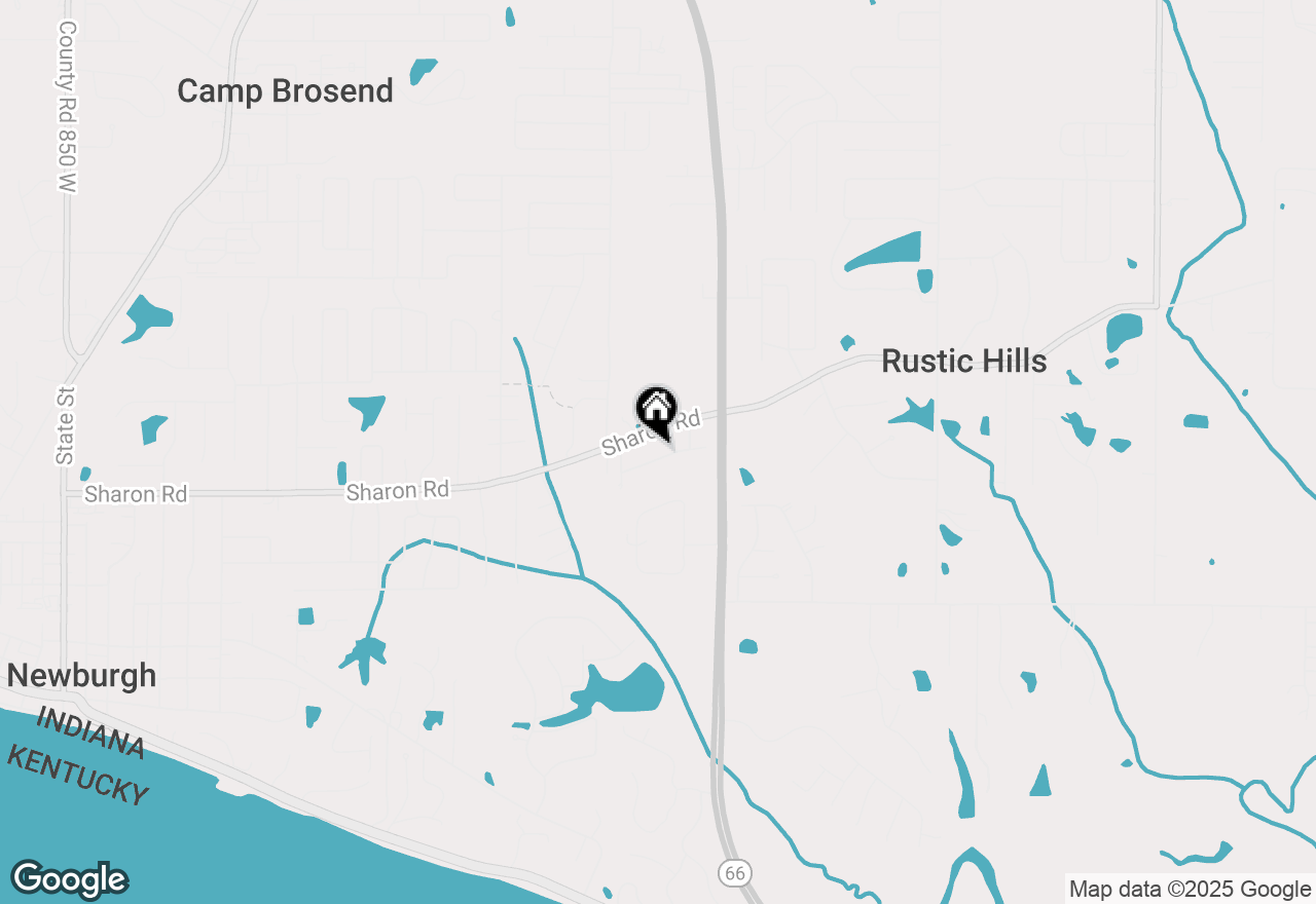 Map of 7122 Woods Drive, Newburgh, IN 47630