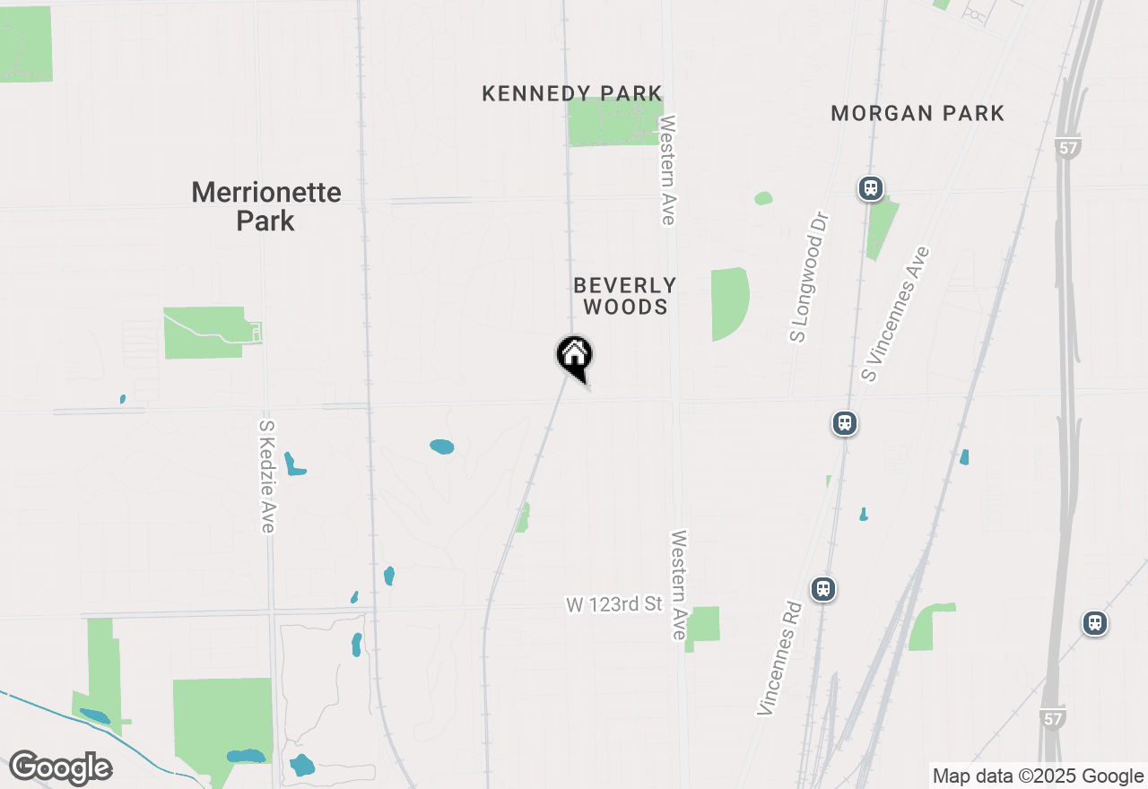 Map of 2560 W 119th Street, Chicago, IL 60655