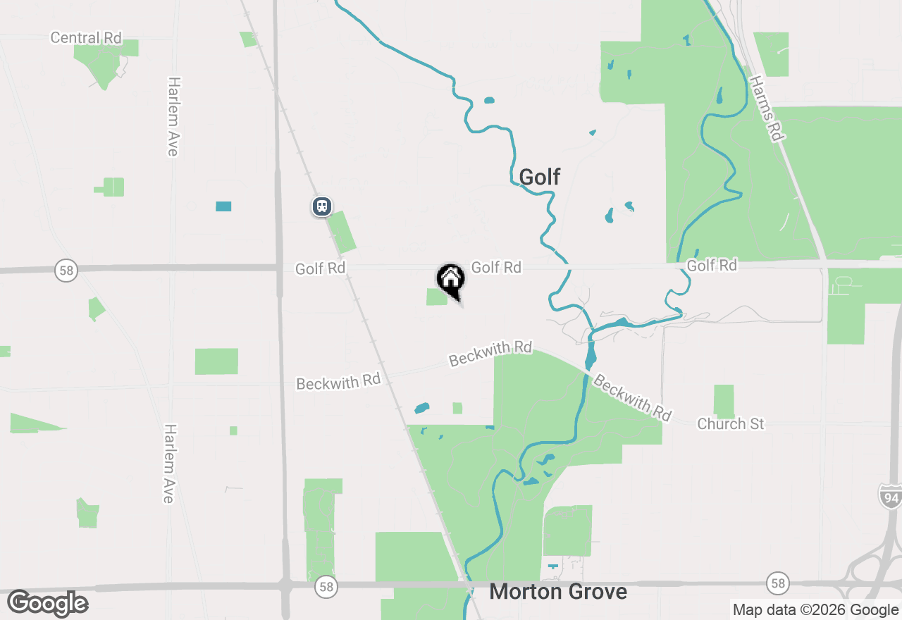 Map of 6516 Hoffman Terrace, Morton Grove, IL 60053