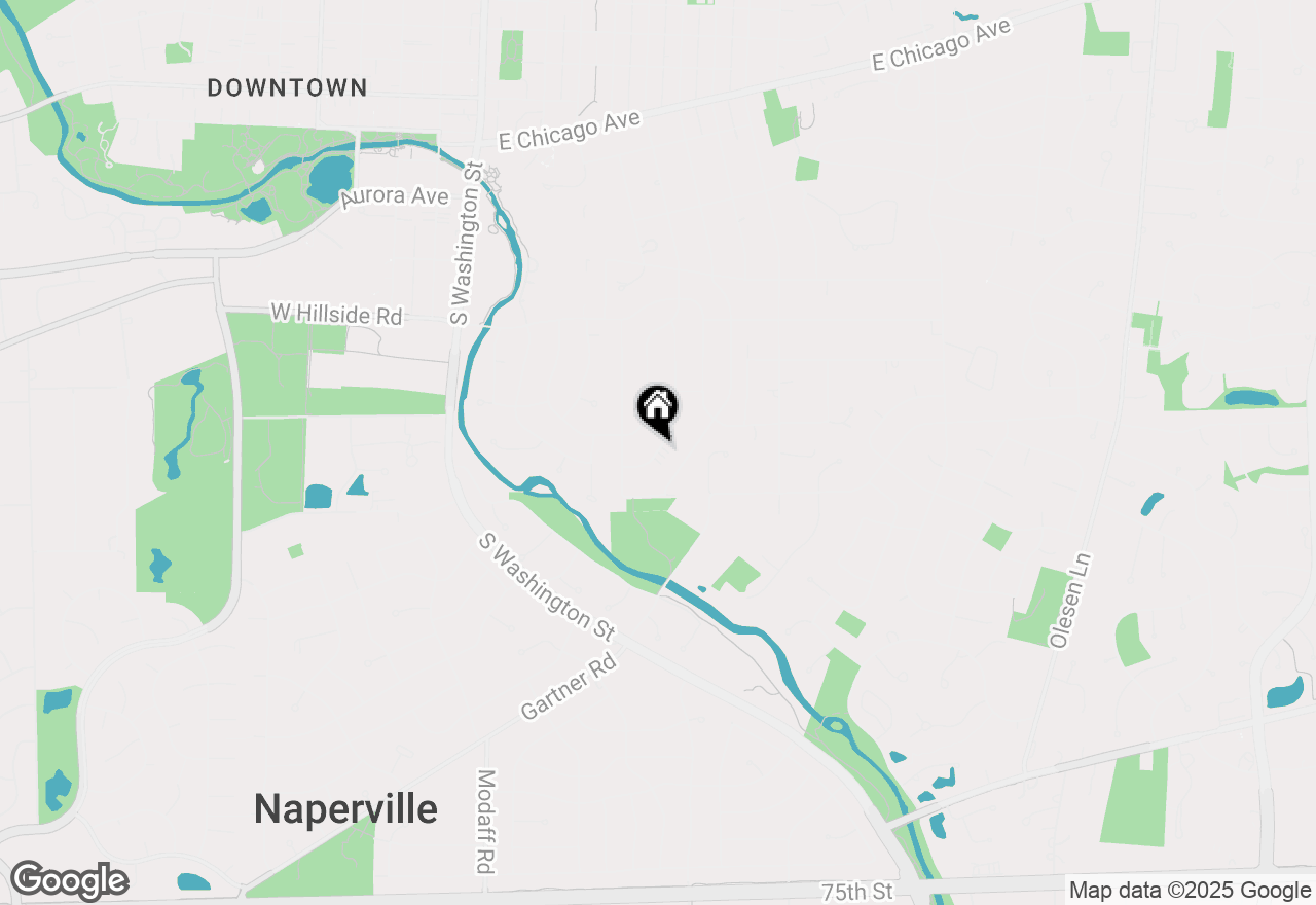 Map of 821 Wellner Road, Naperville, IL 60540