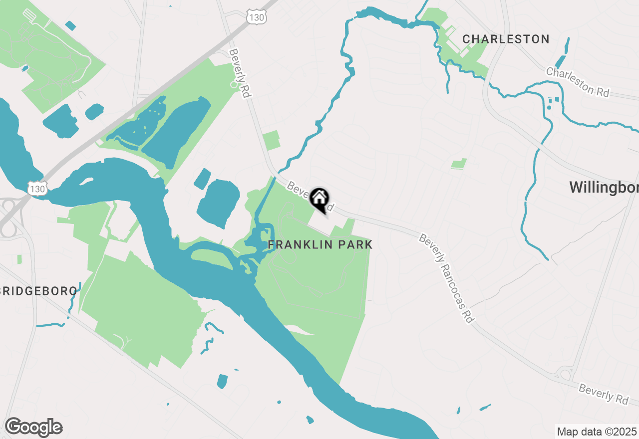 Map of 320 Beverly Rancocas Road #3A, Willingboro, NJ 08046