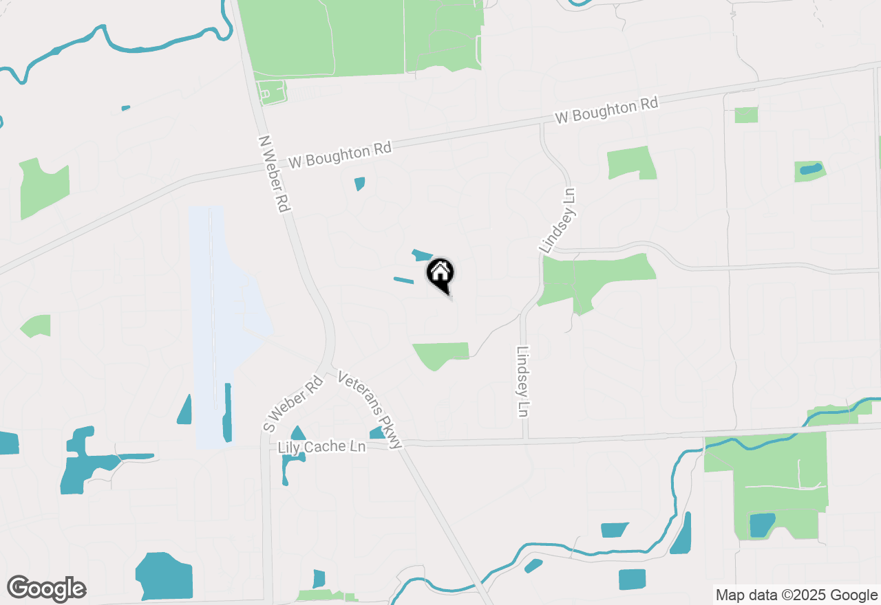 Map of 1063 Ridgewood Drive, Bolingbrook, IL 60440