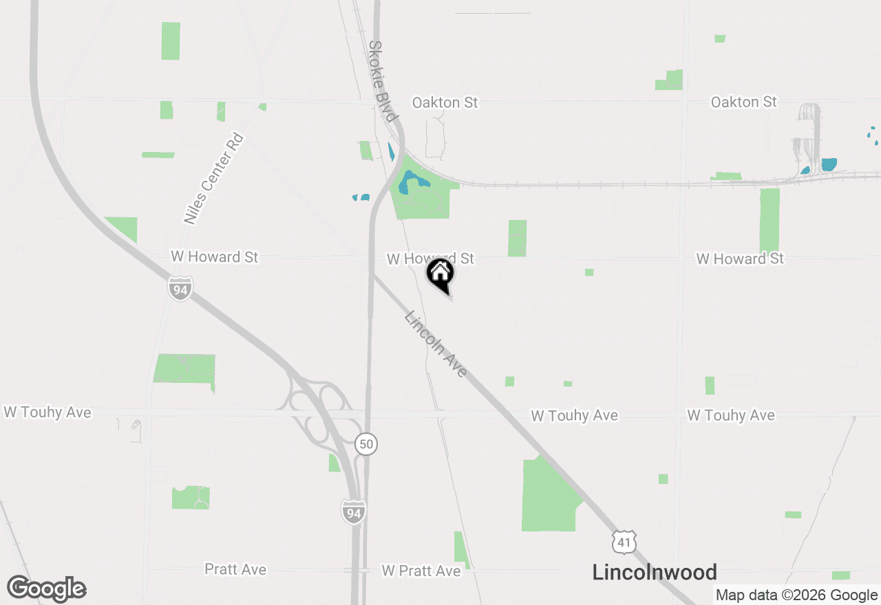 Map of 4609 Birchwood Avenue, Skokie, IL 60076