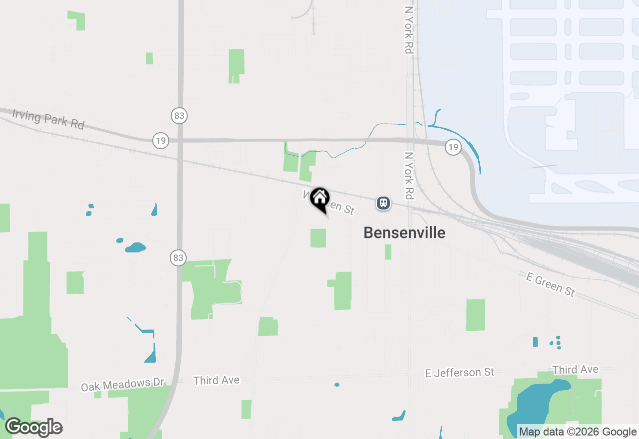 Map of 434 Gaylin Court, Bensenville, IL 60106