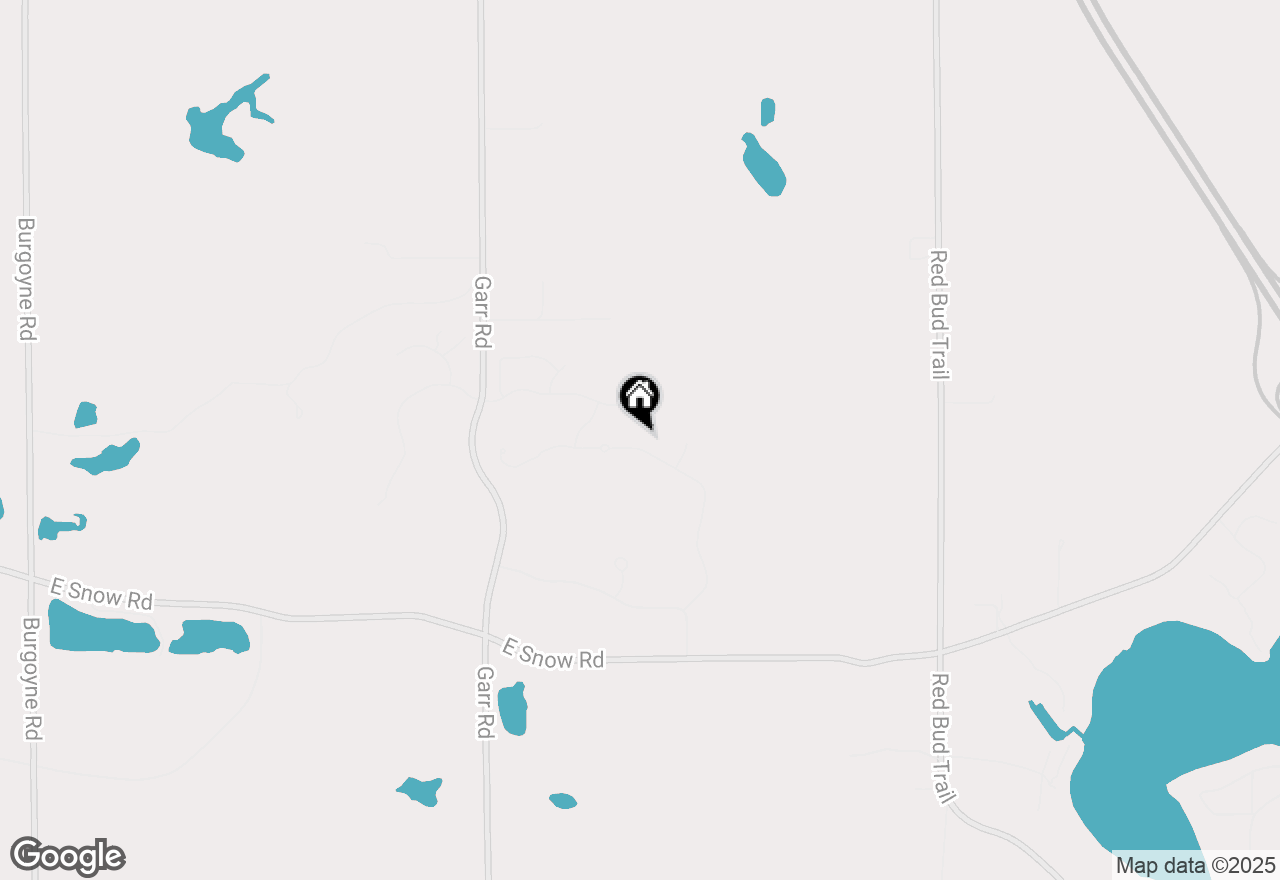 Map of 2775 Lakeland Drive, Berrien Springs, MI 49103