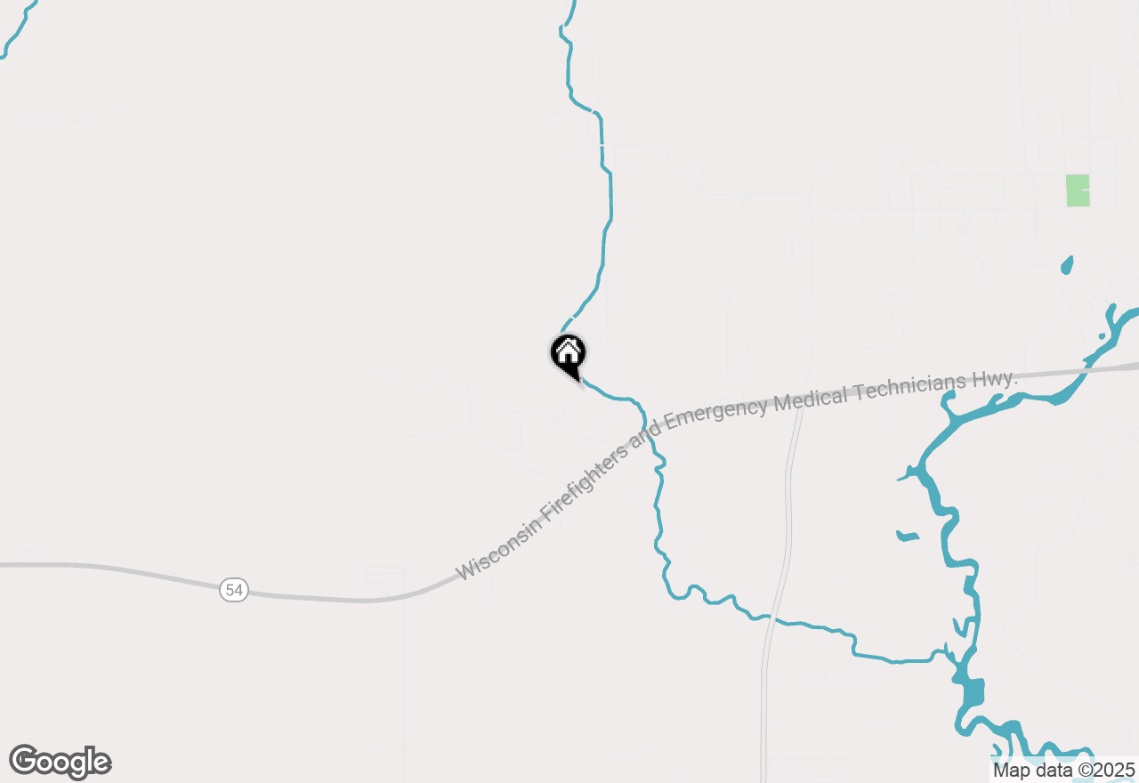 Map of 21340 Wolfe Run Ln, Galesville, WI 54630