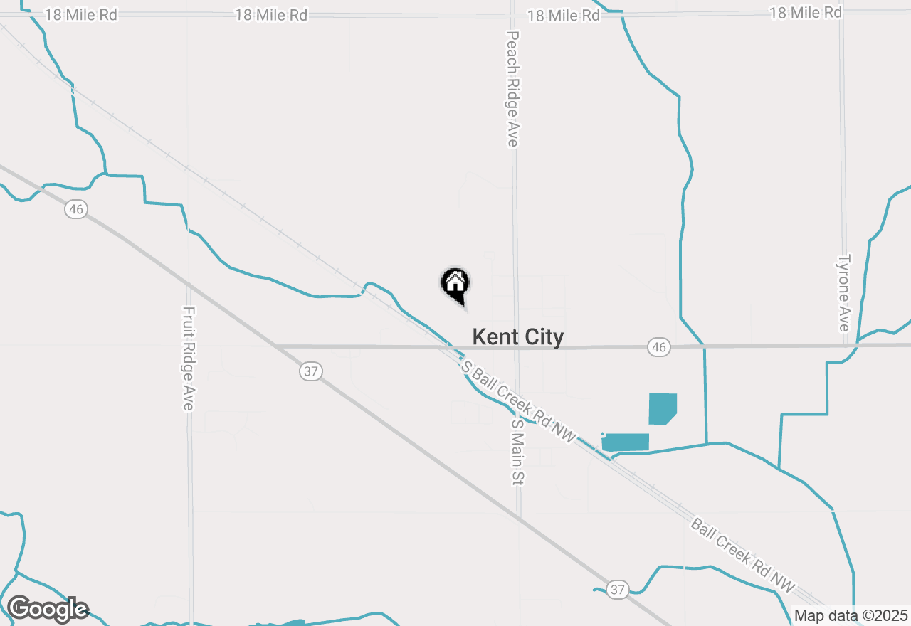 Map of 98 Chase Court Nw, Kent City, MI 49330