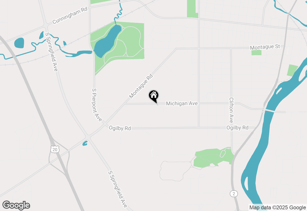 Map of 1616 Michigan Avenue, Rockford, IL 61102