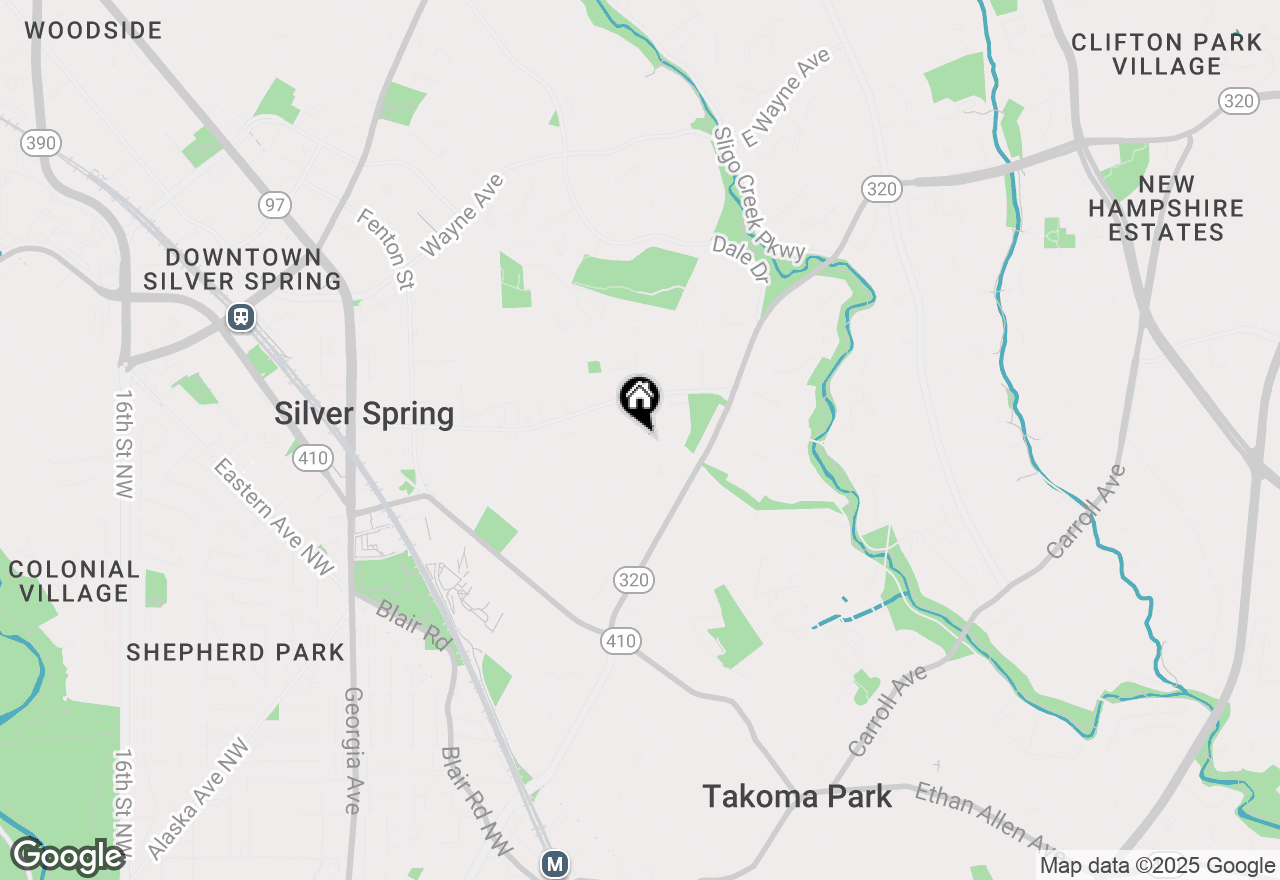Map of 620 Mississippi Avenue, Silver Spring, MD 20910