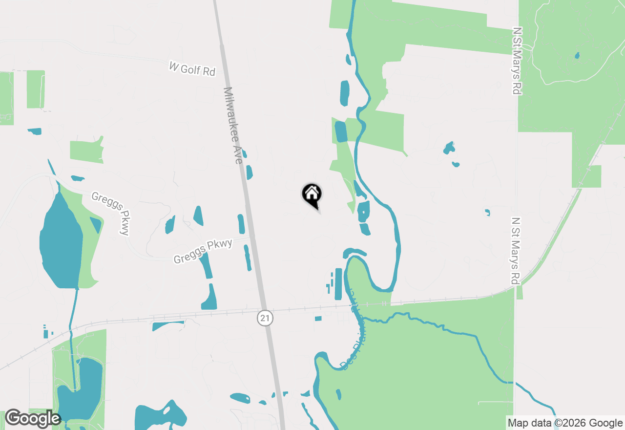 Map of 1427 James Court, Libertyville, IL 60048