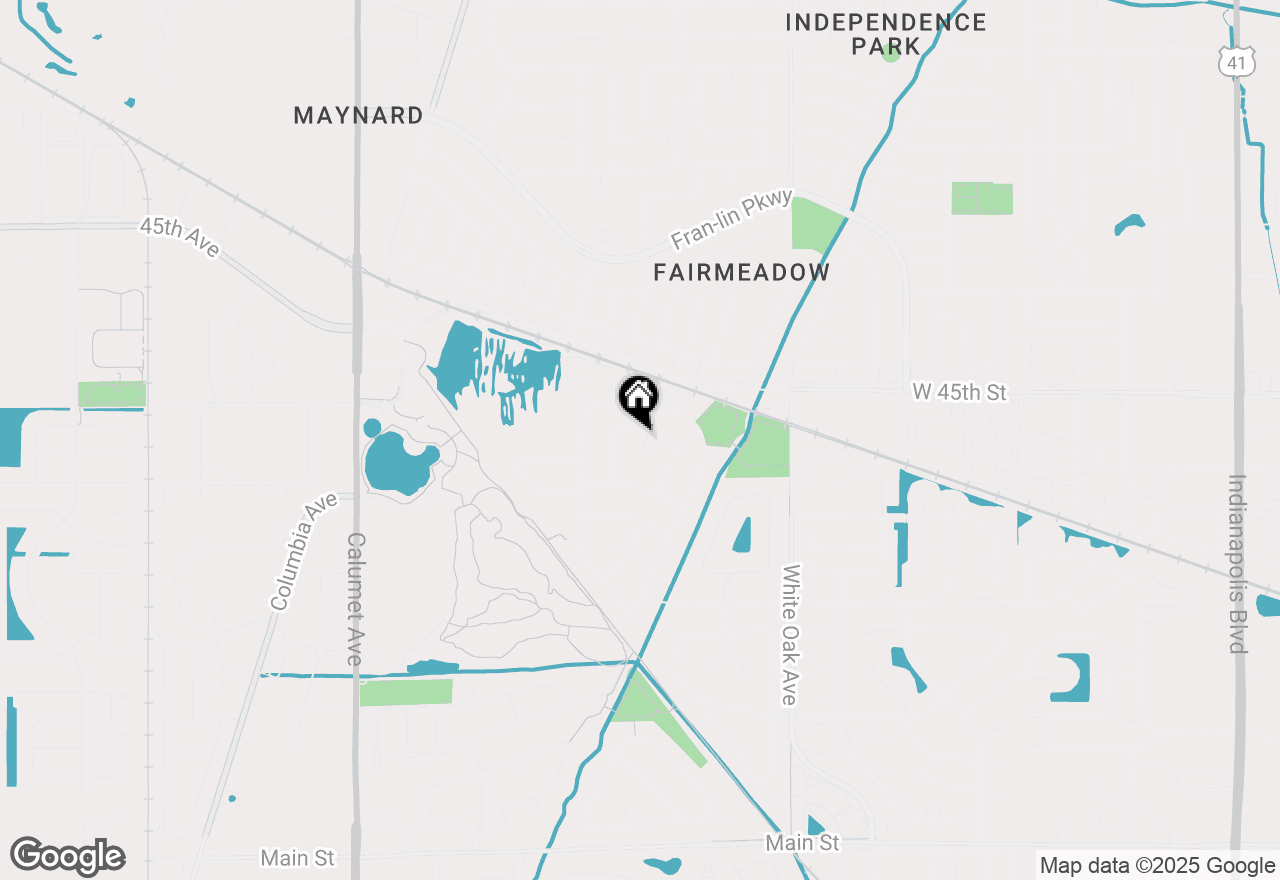 Map of 1320 Cedarcrest Drive, Munster, IN 46321