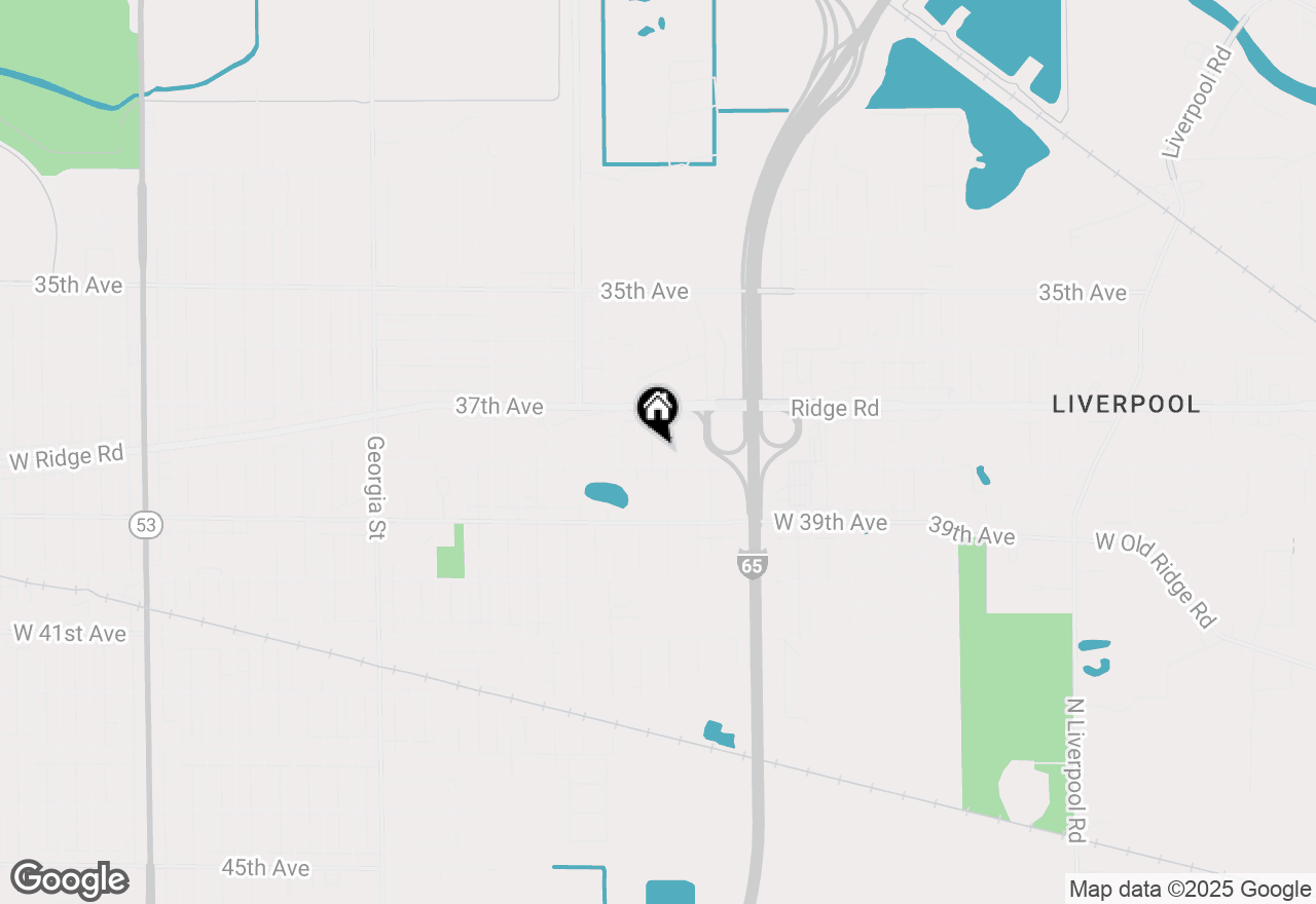 Map of 3786 Alabama Street, Hobart, IN 46342