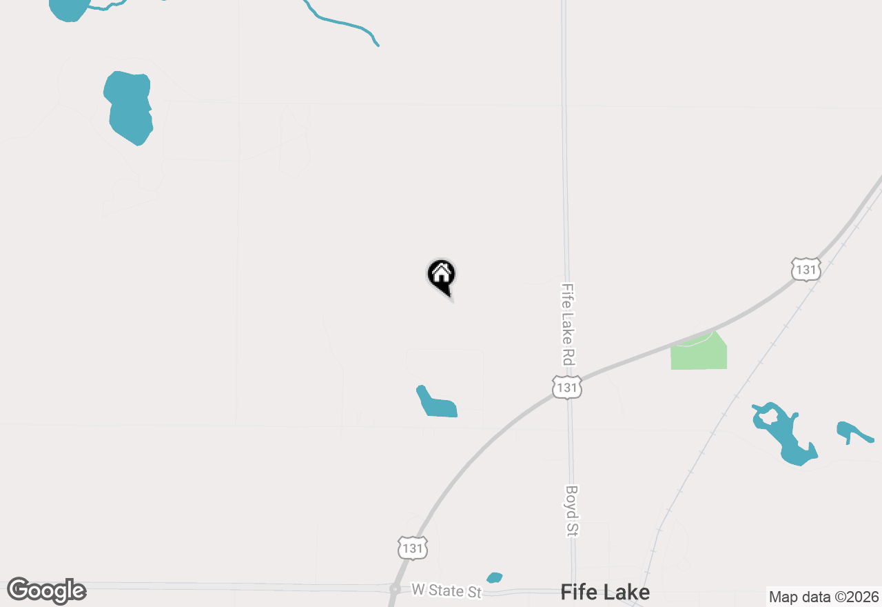 Map of 20.71 Spruce Hollow Trace, Fife Lake, MI 49633