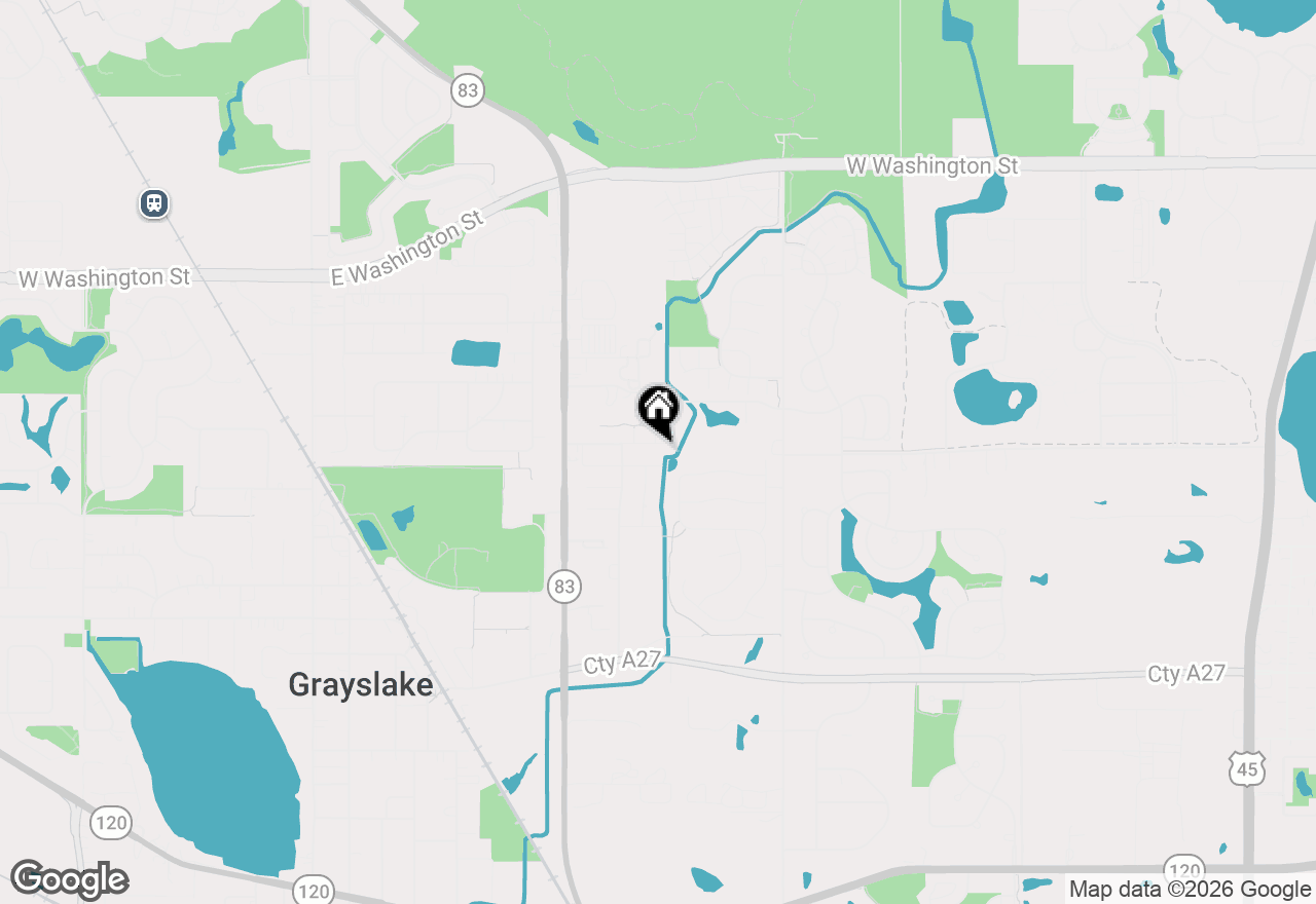 Map of 673 Cardinal Court, Grayslake, IL 60030