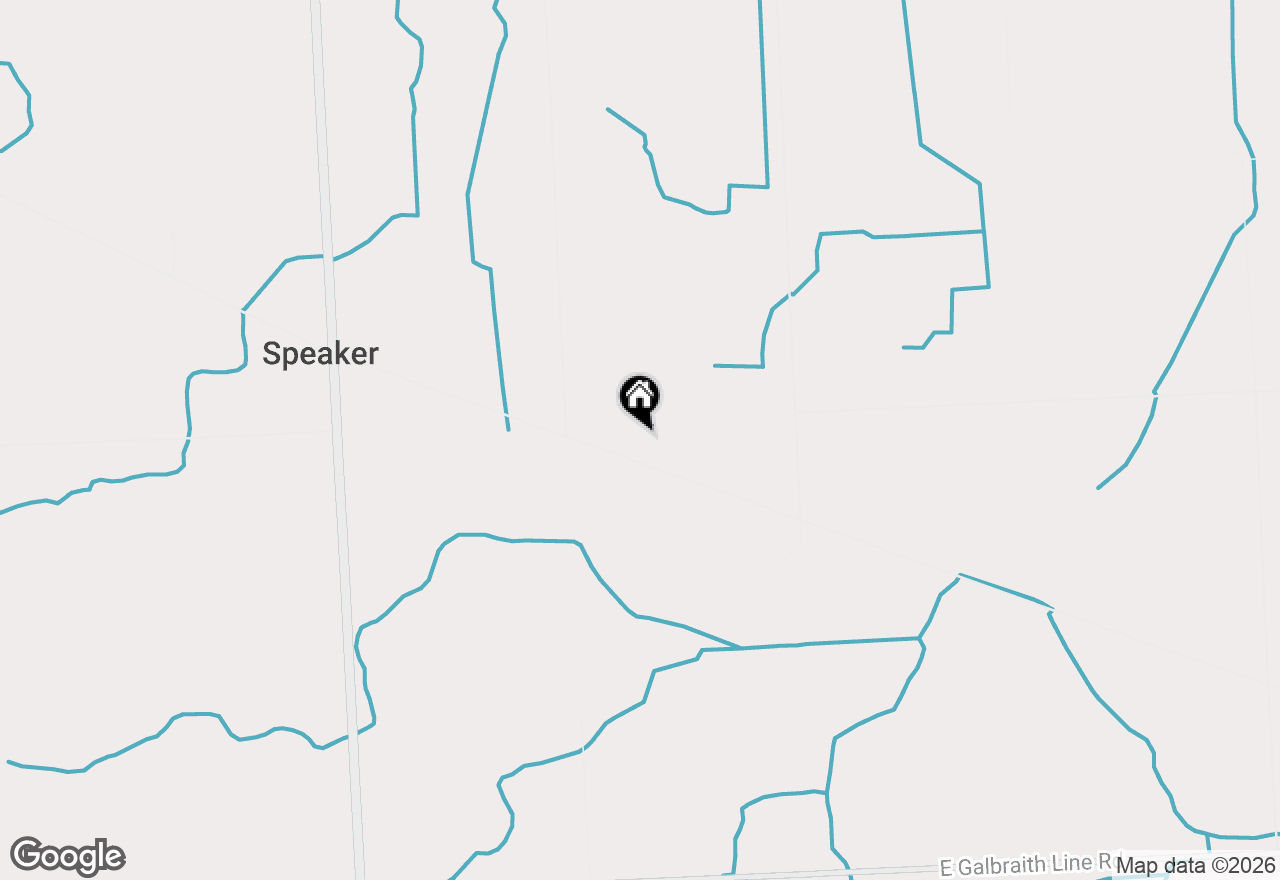 Map of 301 E Fremont Road, Melvin, MI 48454