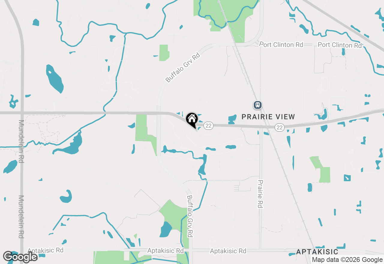 Map of 361 Willow Parkway #23-4, Buffalo Grove, IL 60089